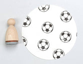 Stempel Fußball Perlenfischer